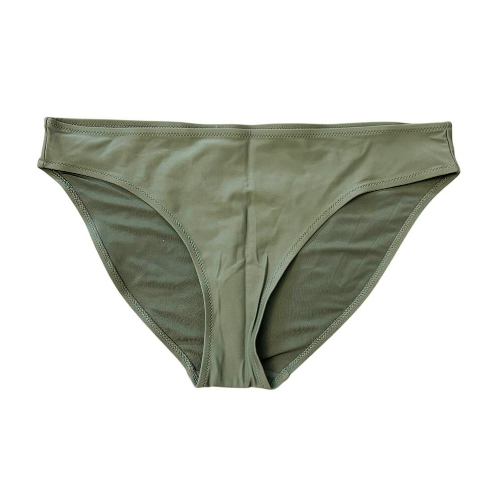 NWT Aerie Full Coverage Bikini Bottom Swim Green Size Large
